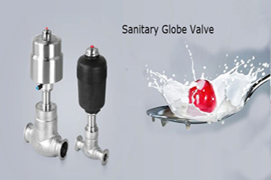Sanitary globe valve